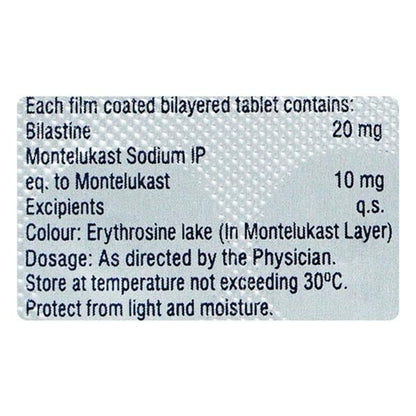 BILASURE M Tablet 10's - Global Surgicals
