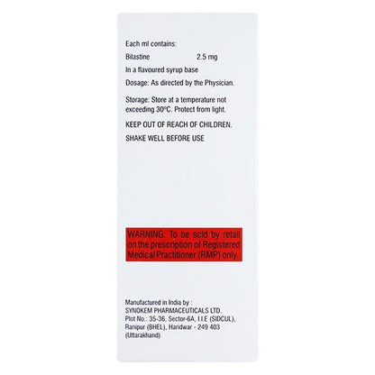 BILASURE Oral Solution 60ml - Global Surgicals