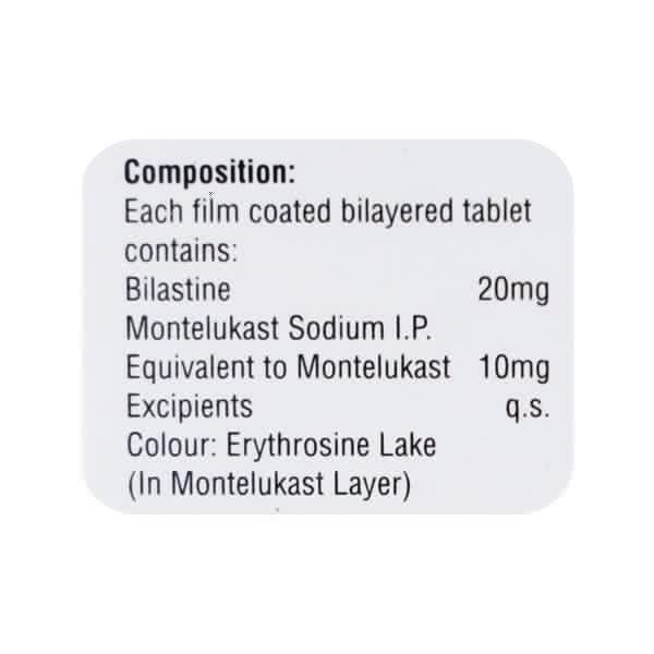 BILAZAP M Tablet 10's - Global Surgicals
