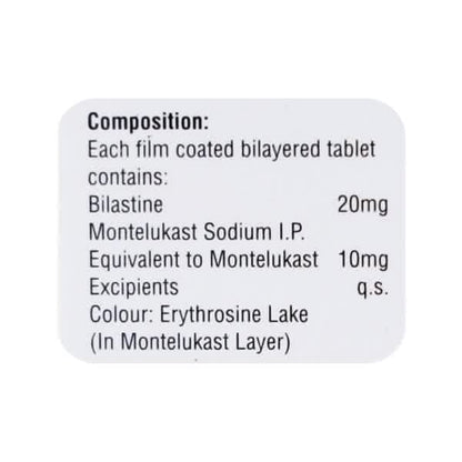 BILAZAP M Tablet 10's - Global Surgicals