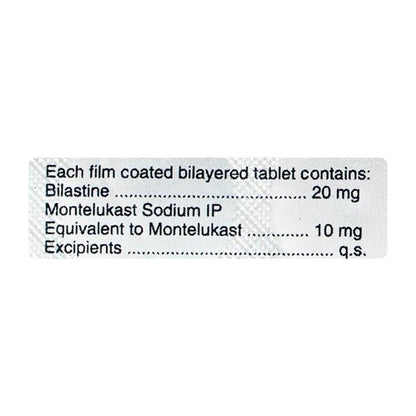 BILLARGIC M Tablet 10's - Global Surgicals