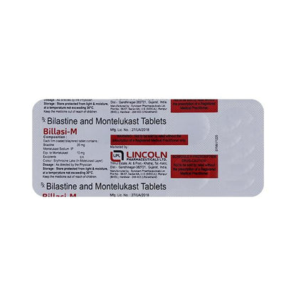 BILLASI M Tablet 10's - Global Surgicals