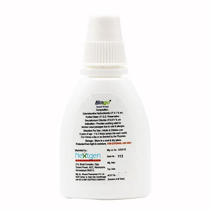 BINGO Nasal Drops 10ml - Global Surgicals
