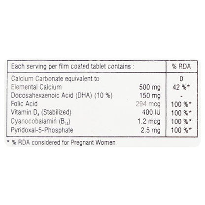 BIO D3 MOM Tablet 15's - Global Surgicals