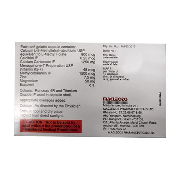 BIO D3 Strong Capsule 10'S - Global Surgicals