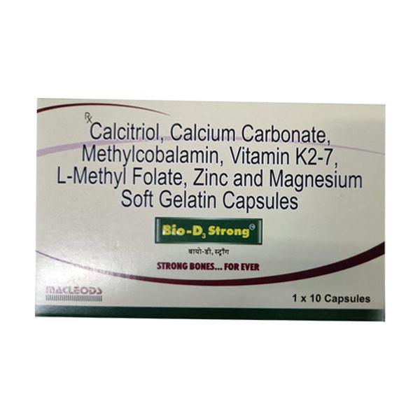 BIO D3 Strong Capsule 10'S - Global Surgicals