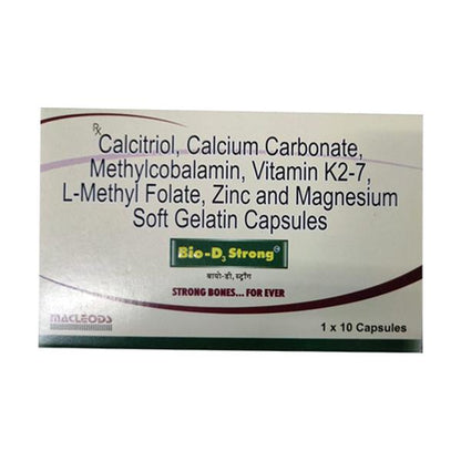 BIO D3 Strong Capsule 10'S - Global Surgicals