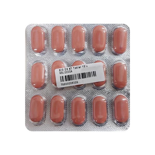 BIO D3 XT Tablet 15's - Global Surgicals