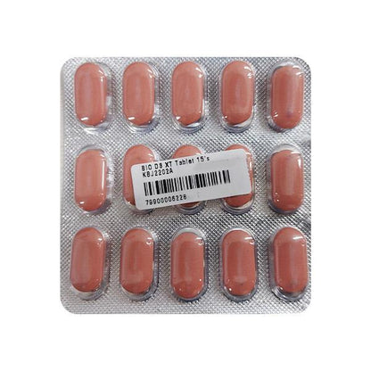 BIO D3 XT Tablet 15's - Global Surgicals