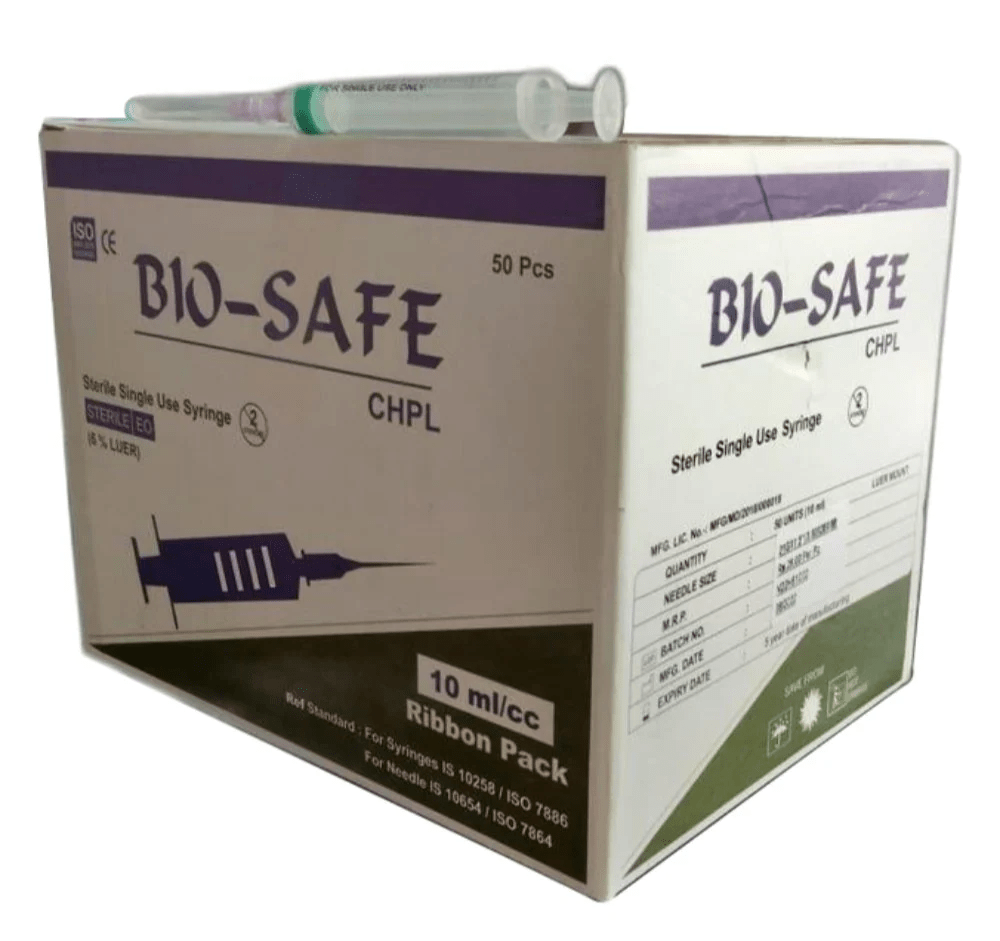 Bio - Safe Syringe - Global Surgicals