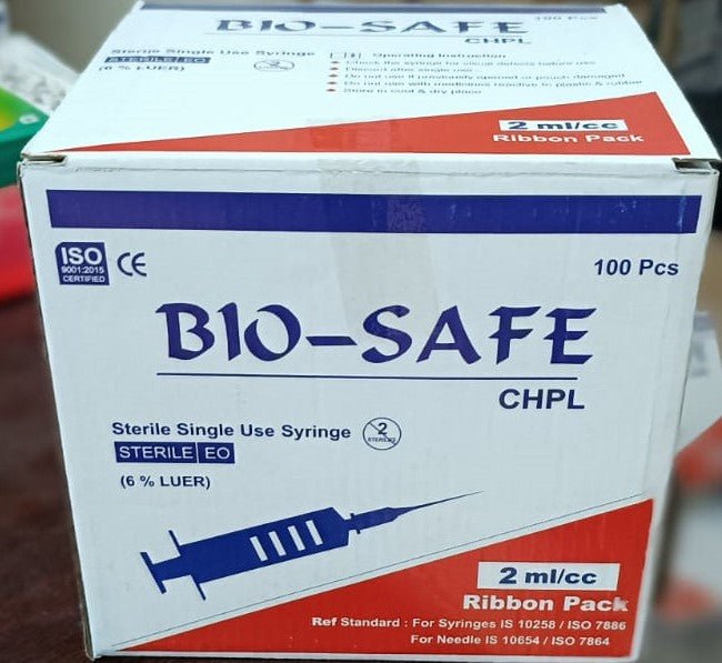 Bio - Safe Syringe - Global Surgicals