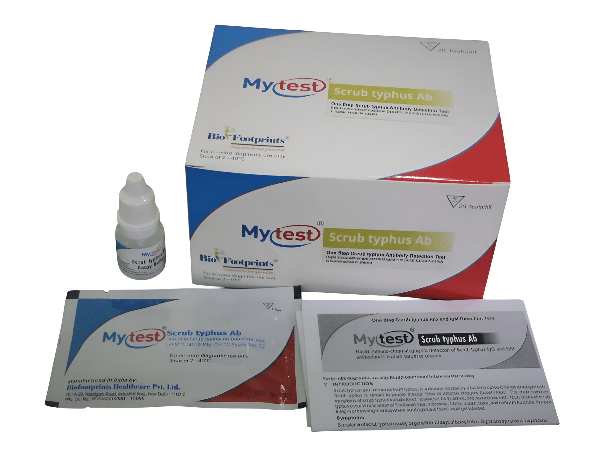 Biofootprints Mytest Scrubtyphus - Global Surgicals