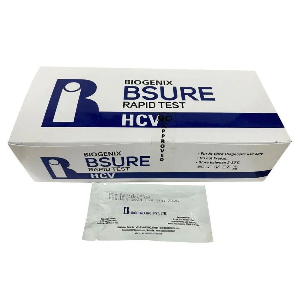 Biogenix HCV Rapid Card - Global Surgicals