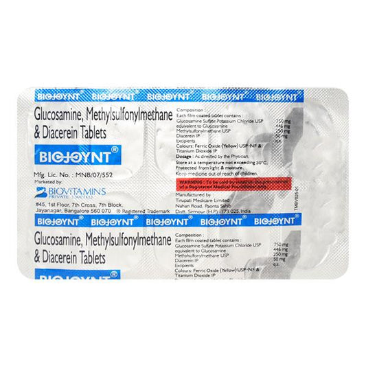 Biojoynt Tablet 10'S - Global Surgicals