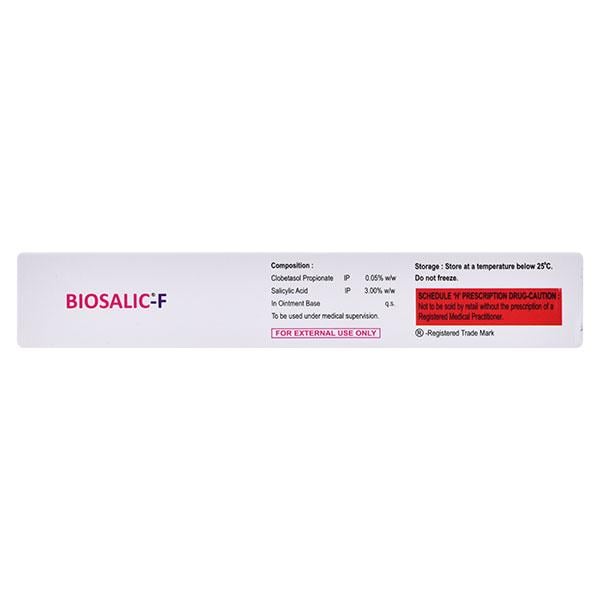 BIOSALIC F Ointment 20gm - Global Surgicals