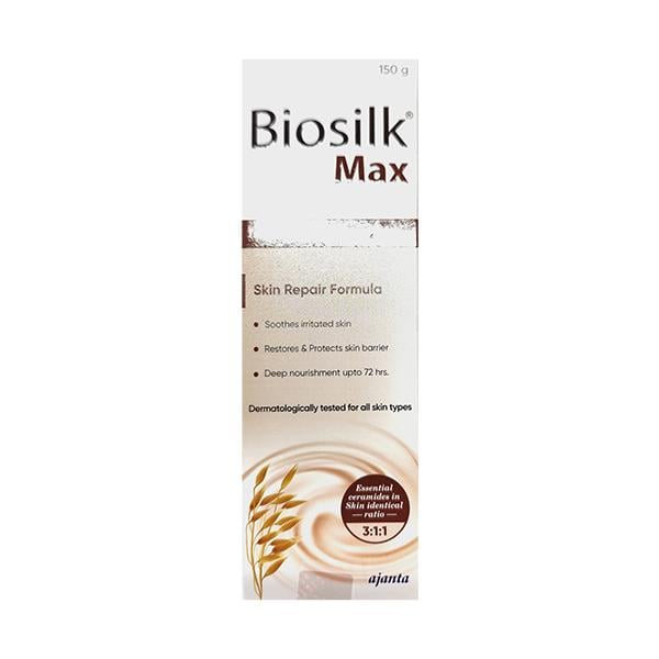 BIOSILK MAX INTENSE MOISTURIZING Cream 150g - Global Surgicals
