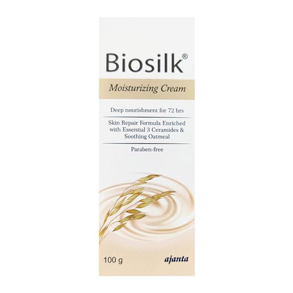 BIOSILK MOISTURIZING PARABEN FREE Cream 100g - Global Surgicals