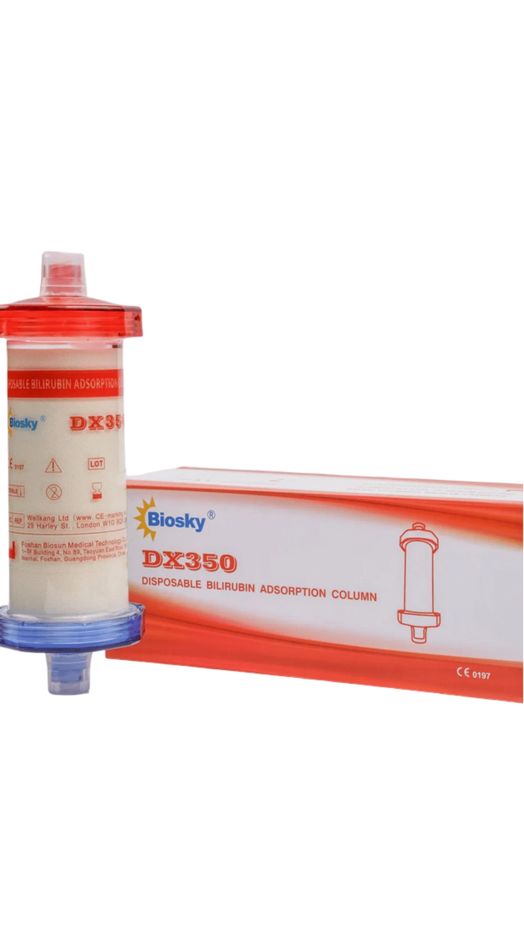 Biosky MG Series Hemoperfusion Dialyzer - Global Surgicals