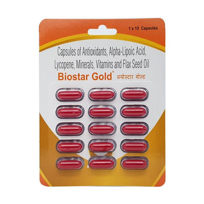 BIOSTAR GOLD Capsule 15's - Global Surgicals