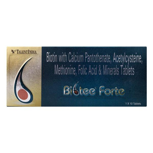 Biotee Forte Tablet 10'S - Global Surgicals