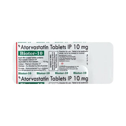 Biotor 10mg Tablet 10'S - Global Surgicals