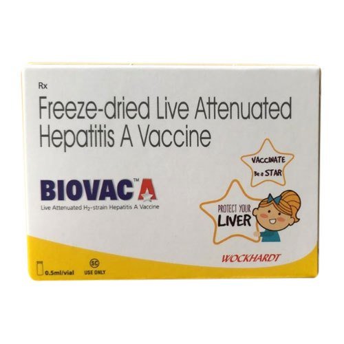 Biovac A 0.5ml Vaccine 0.5ml Injection - Global Surgicals
