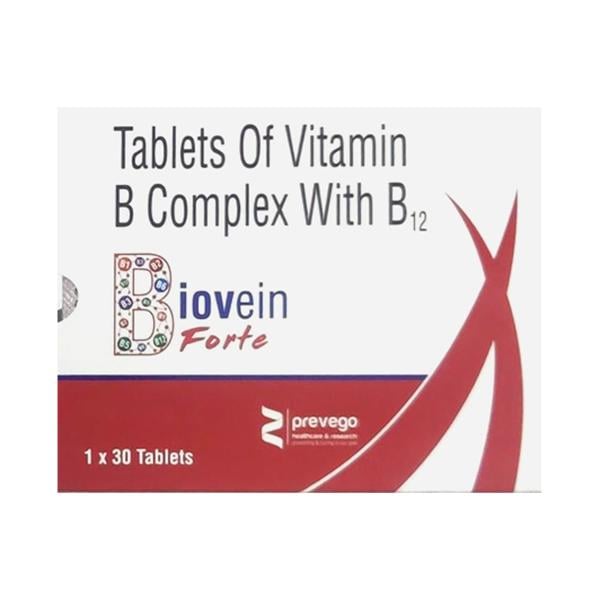 BIOVEIN FORTE Tablet 30's - Global Surgicals