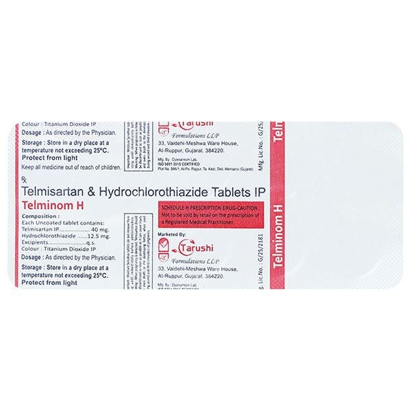 TELMINOM H Tablet 10's