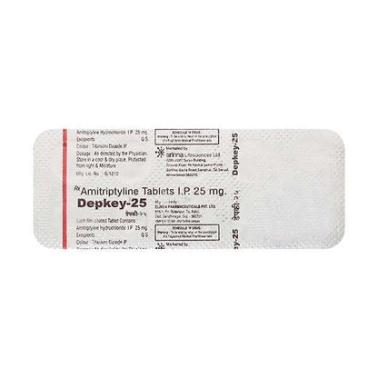 Depkey 25mg Tablet 10'S