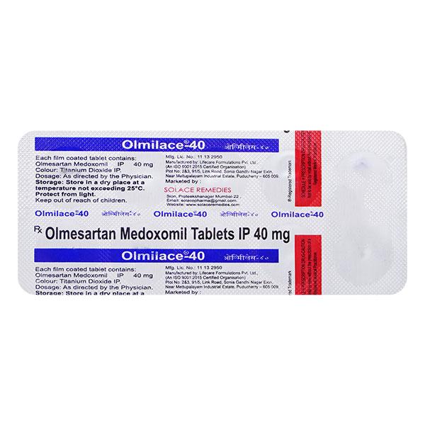 OLMILACE 40 Tablet 10's