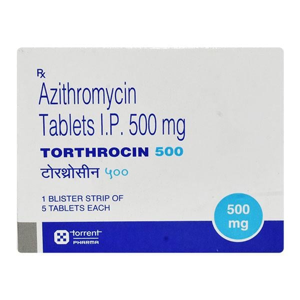 TORTHROCIN 500 Tablet 5's