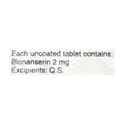 Blonitas 2mg Tablet 10'S - Global Surgicals