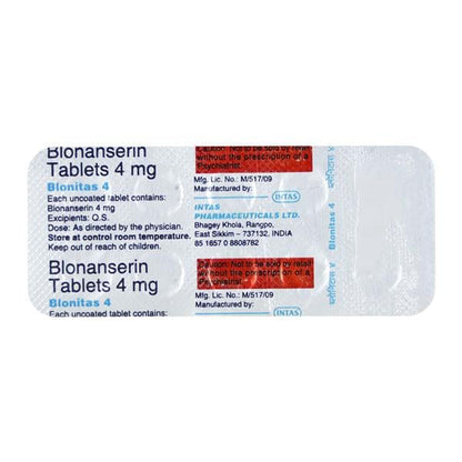 Blonitas 4mg Tablet 10'S - Global Surgicals