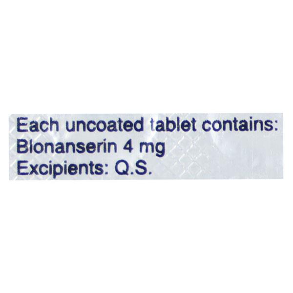 Blonitas 4mg Tablet 10'S - Global Surgicals