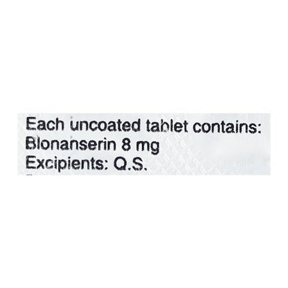 Blonitas 8mg Tablet 10'S - Global Surgicals
