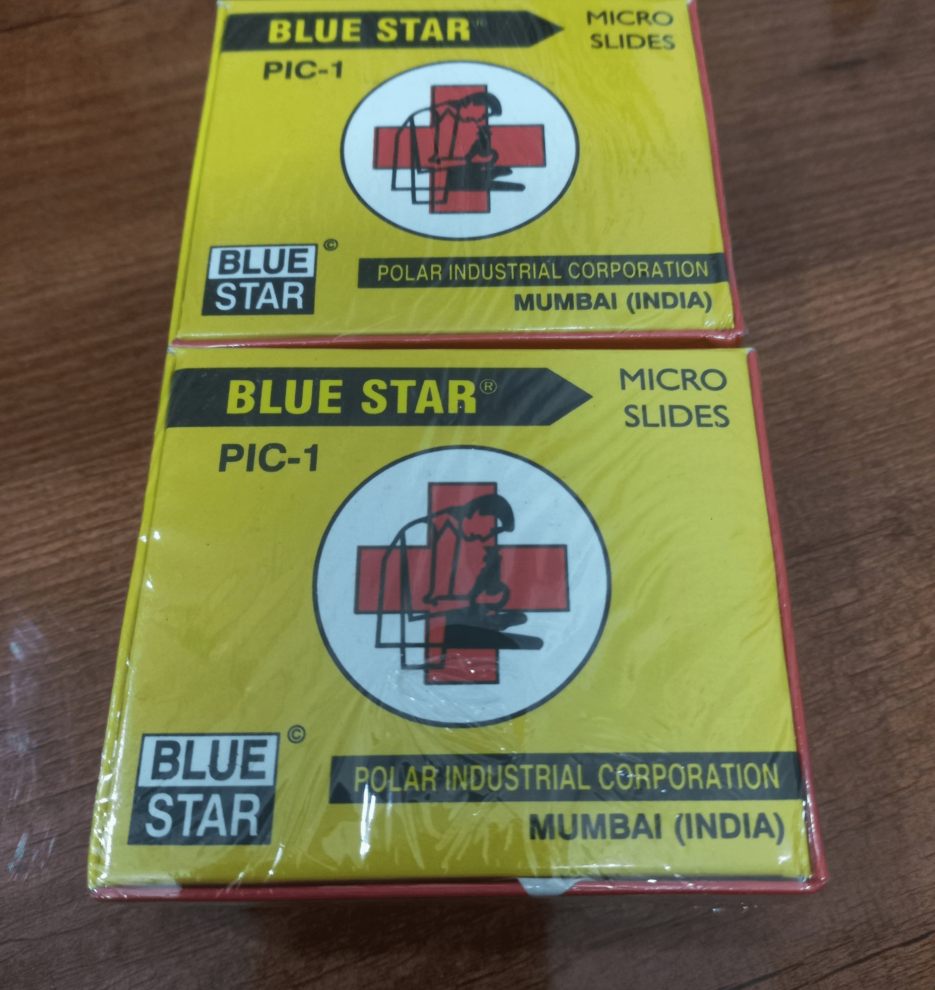 Blue Star Micro 75mmx25mm 1.35mm PIC 1 Slide - Global Surgicals