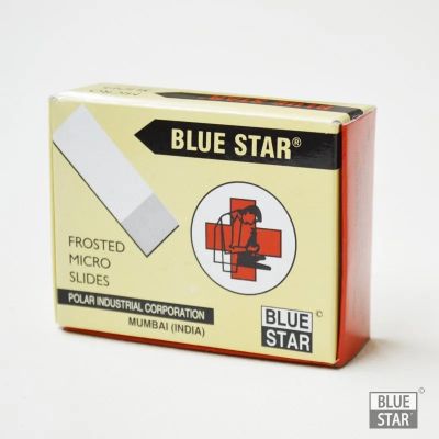 Blue Star Micro Slide Frosted 75mmx25mm 1.25mm Slide - Global Surgicals