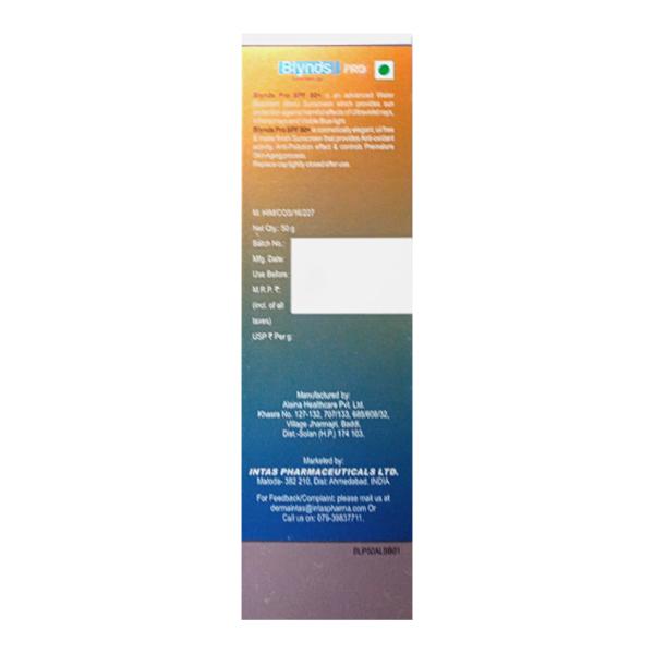BLYNDS PRO SPF 80+ PA+++ SUNSCREEN Gel 50g - Global Surgicals