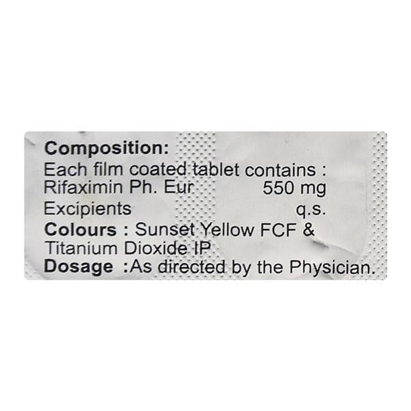 Rifabiz 550mg Tablet 10'S