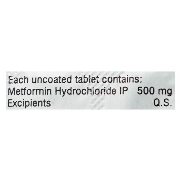 Obimet 500mg Tablet 15'S