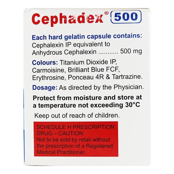 Cephadex 500mg Capsule 10'S