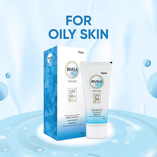 Rivela SPF 30+ PA+++ Sunscreen Gel 60gm