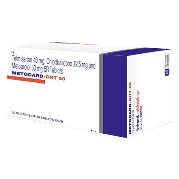 METOCARD CHT 50 Tablet 10's