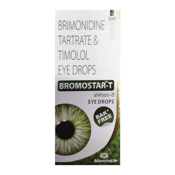 BROMOSTAR T BAK FREE Eye Drops 5ml