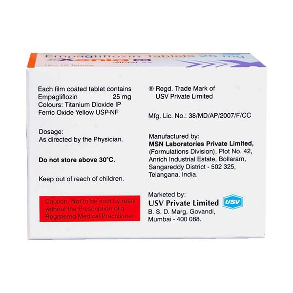 XENIA 25 Tablet 10's