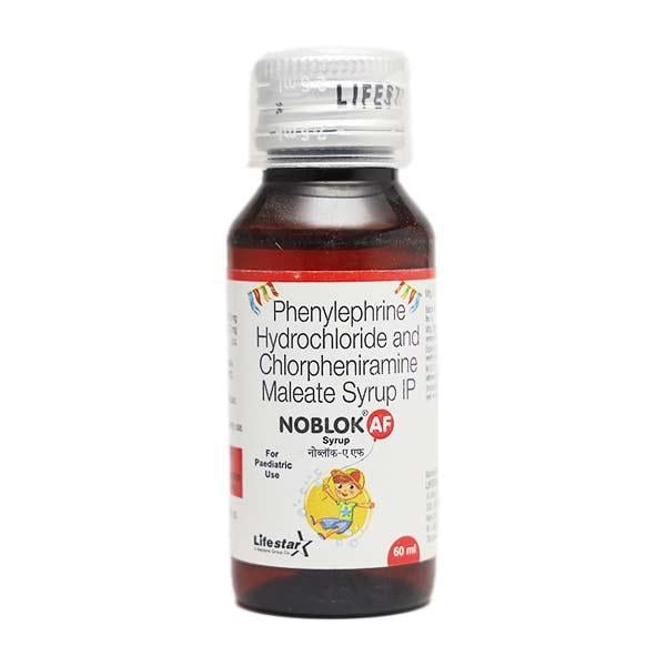 Noblok AF Orange Flavoured Syrup 60ml