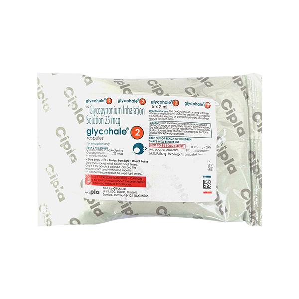 GLYCOHALE 2 Respules 5x2ml