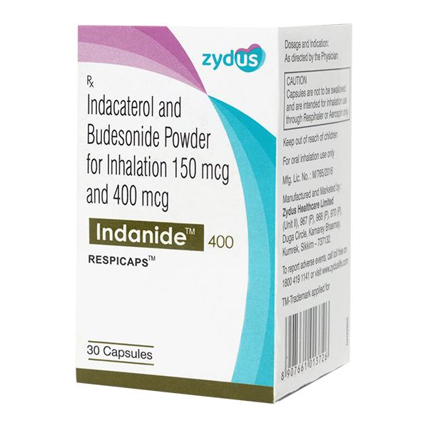 INDANIDE 400 Respicap 30's