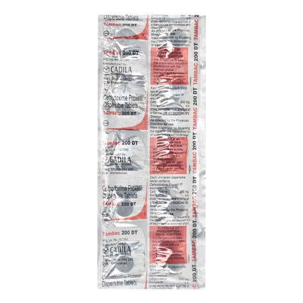 Tambac DT 200mg Tablet 10'S