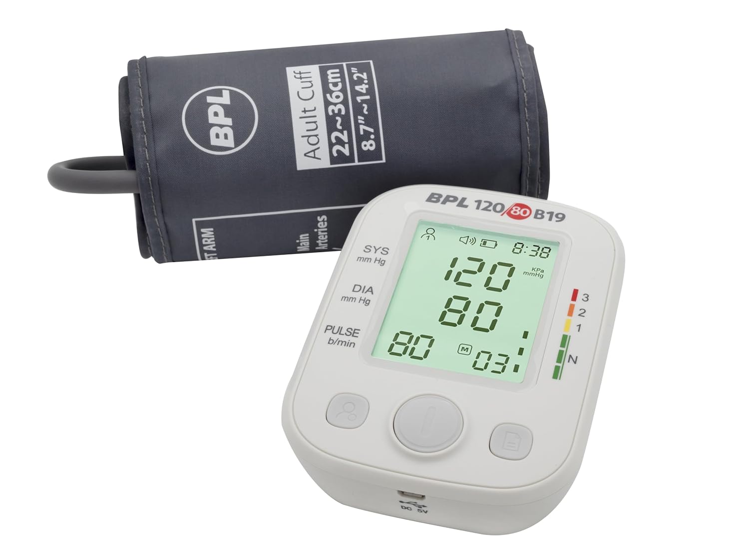 BPL Digital Blood Pressure Monitor with USB - Global Surgicals